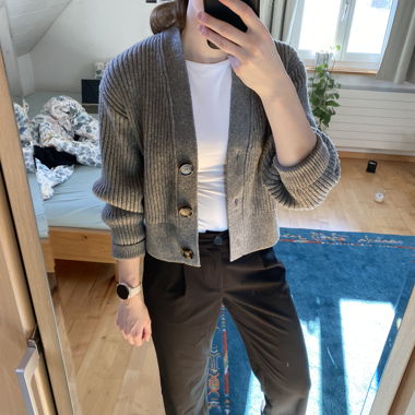 Cardigan grigio