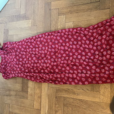 Abito lungo maxi a fiori