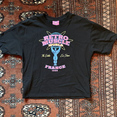 T-shirt graphique rétro Muscle
