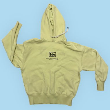 Lee x H&M hoodie in pastelle yellow