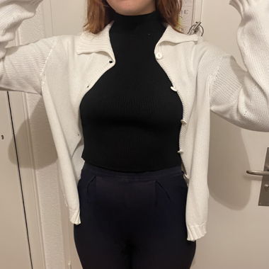 White Cardigan