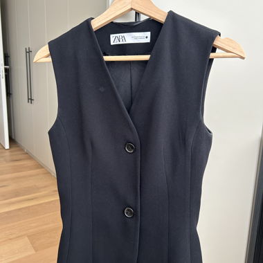 Zara schwarze Weste
