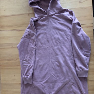 Sweat à capuche C&A rose ancien, taille M