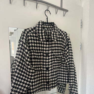 Jacke Übergang Hahnentritt