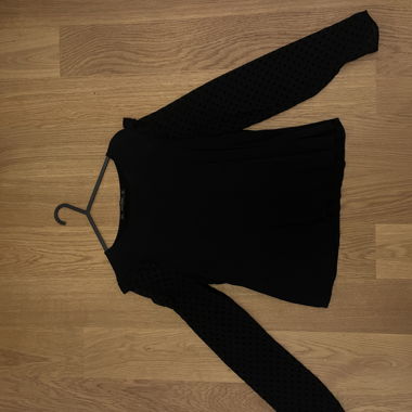 Zara Basic schwarzes Oberteil