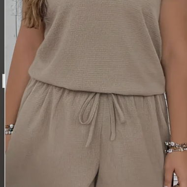 Set estivo due pezzi Tg. 1XL(46) Albicocca