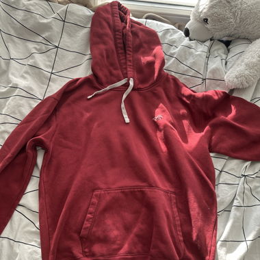 Hoodie Hollister rouge