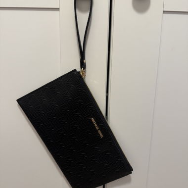 Michael Kors clutch with handle strap
