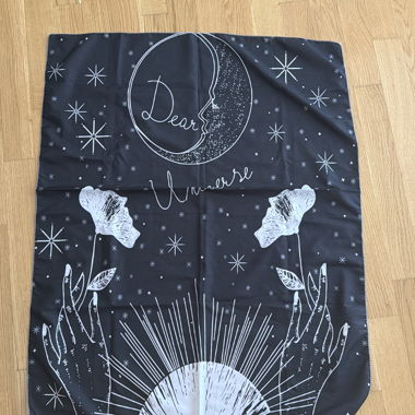 Schwarzer Schal Dear Universe