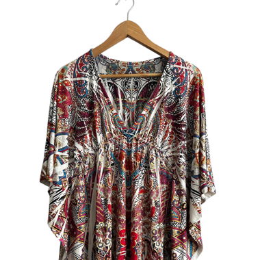 Vestito corto etnico