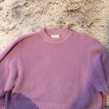 Purple Knit Sweater