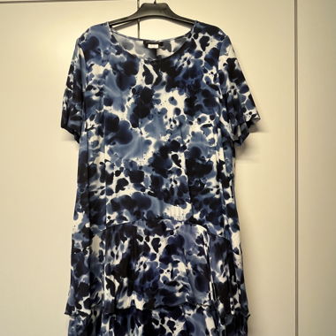 Robe bleue à motifs AMY VERMONT