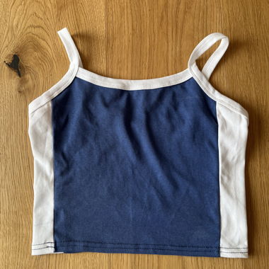Crop Top mit Spaghettitraegern