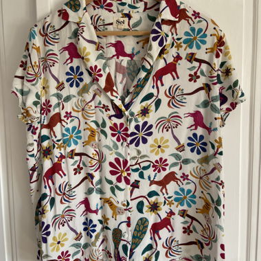 Printed Soi Paris Shirt