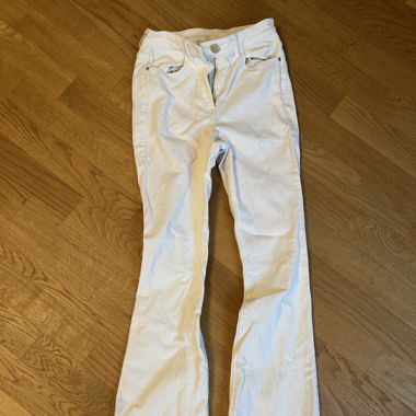 Massimo Dutti Hose weiß Größe 34 