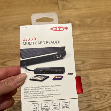 ednet USB 3.0 Multi Card Reader