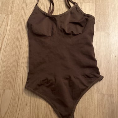 Brown bodysuit top