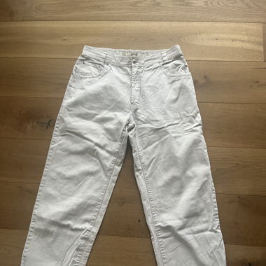 white baggy pants