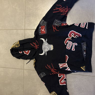 Jordan Graphic Black Hoodie