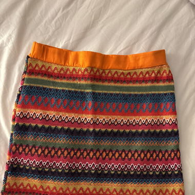 Tribal Mini Skirt 