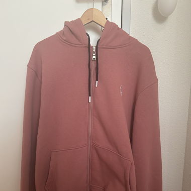 Polo zipper rot-pink