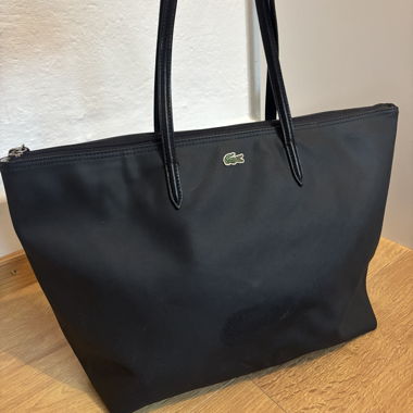 Black Lacoste bag