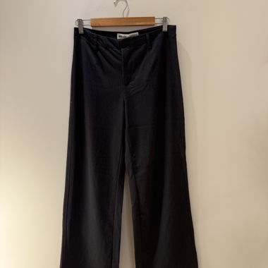 Grey suit trousers