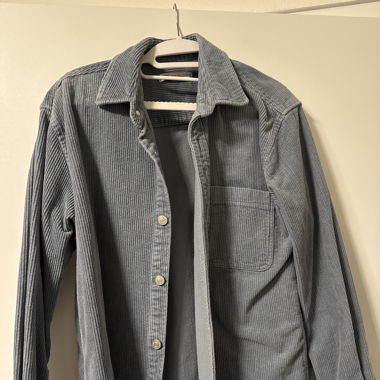 Overshirt Blau