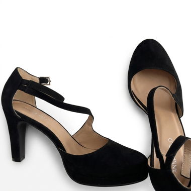 Schwarze Damen-Pumps