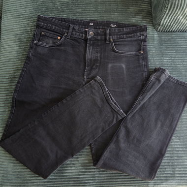 Jeans neri C&A a gamba dritta