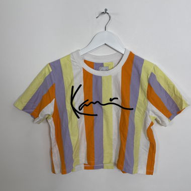 Kani-Streifencrop-T-Shirt