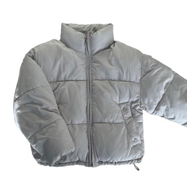 Beige puffer jacket