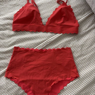 Red Bikini Set