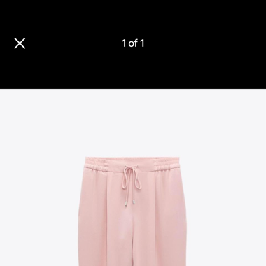 ZARA pink business casual pants