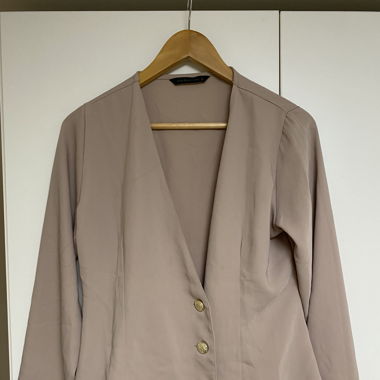 Pink blazer