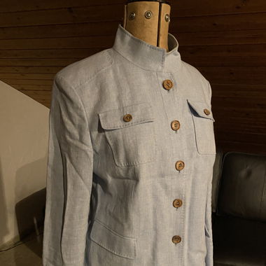 Hellblau Damen Leinenjacke von Habsburg