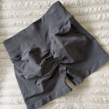Gray Seamless Shorts S