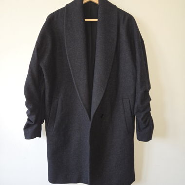 CAPPOTTO IN LANA ALL SAINTS, GRIGIO, 36, OTTIME CONDIZIONI