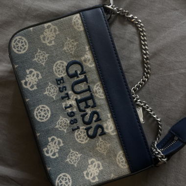 GUESS Denim Crossbody Bag