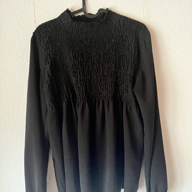 Schwarze Bluse