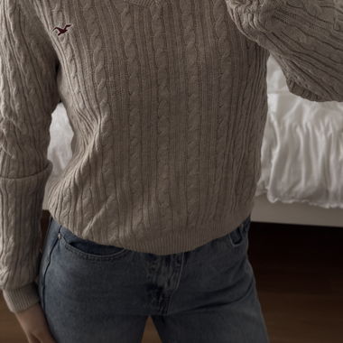 Maglione in maglia Hollister