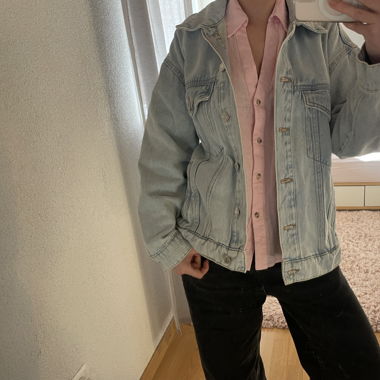 oversized Jeansjacke