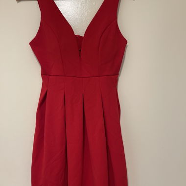 Red dress
