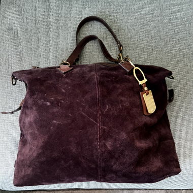 Brown Suede Bag (trending now)