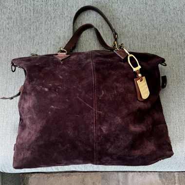 Brown Suede Bag (trending now)