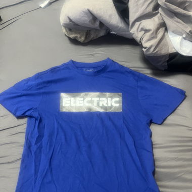 T-shirt bleu taille s