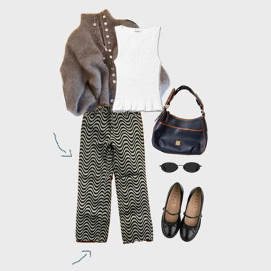 RAGGED JEANS Wellenmuster