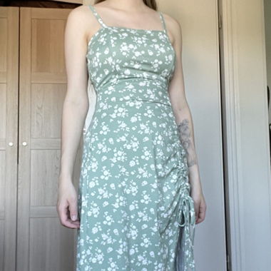 Blumenkleid, Midikleid