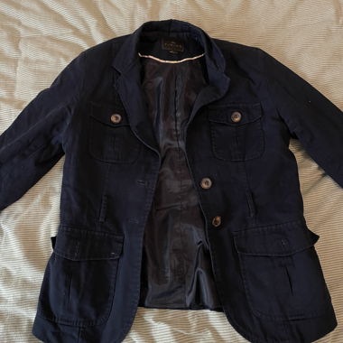 Navy Timing Casual-Blazer
