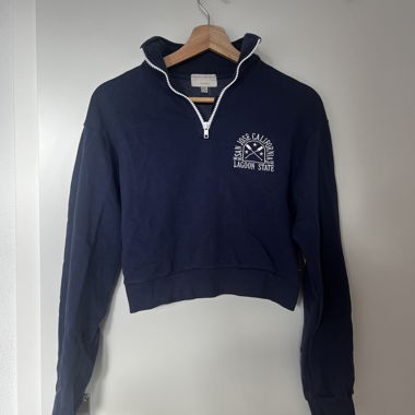 Half-Zip-Sweatshirt